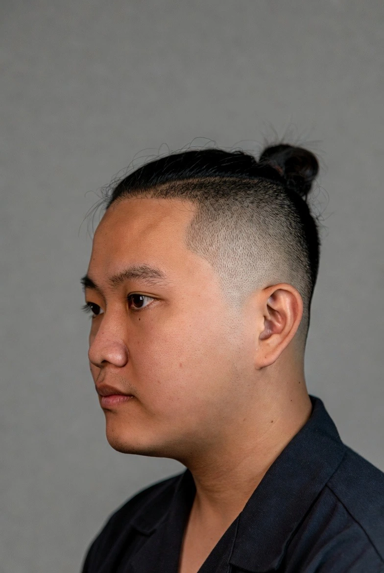 Coupe homme visage rond